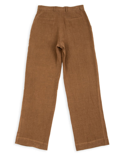De Bonne Facture Grandad Trousers - Cinnamon Wool - Standard & Strange