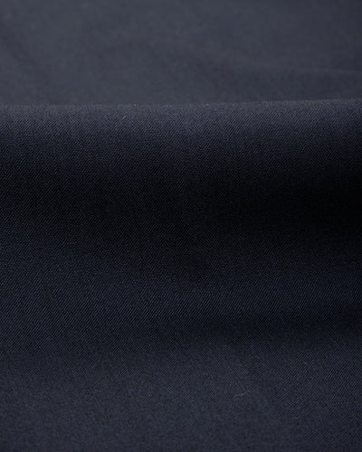 De Bonne Facture One Pleat Trousers - Navy Wool - Standard & Strange