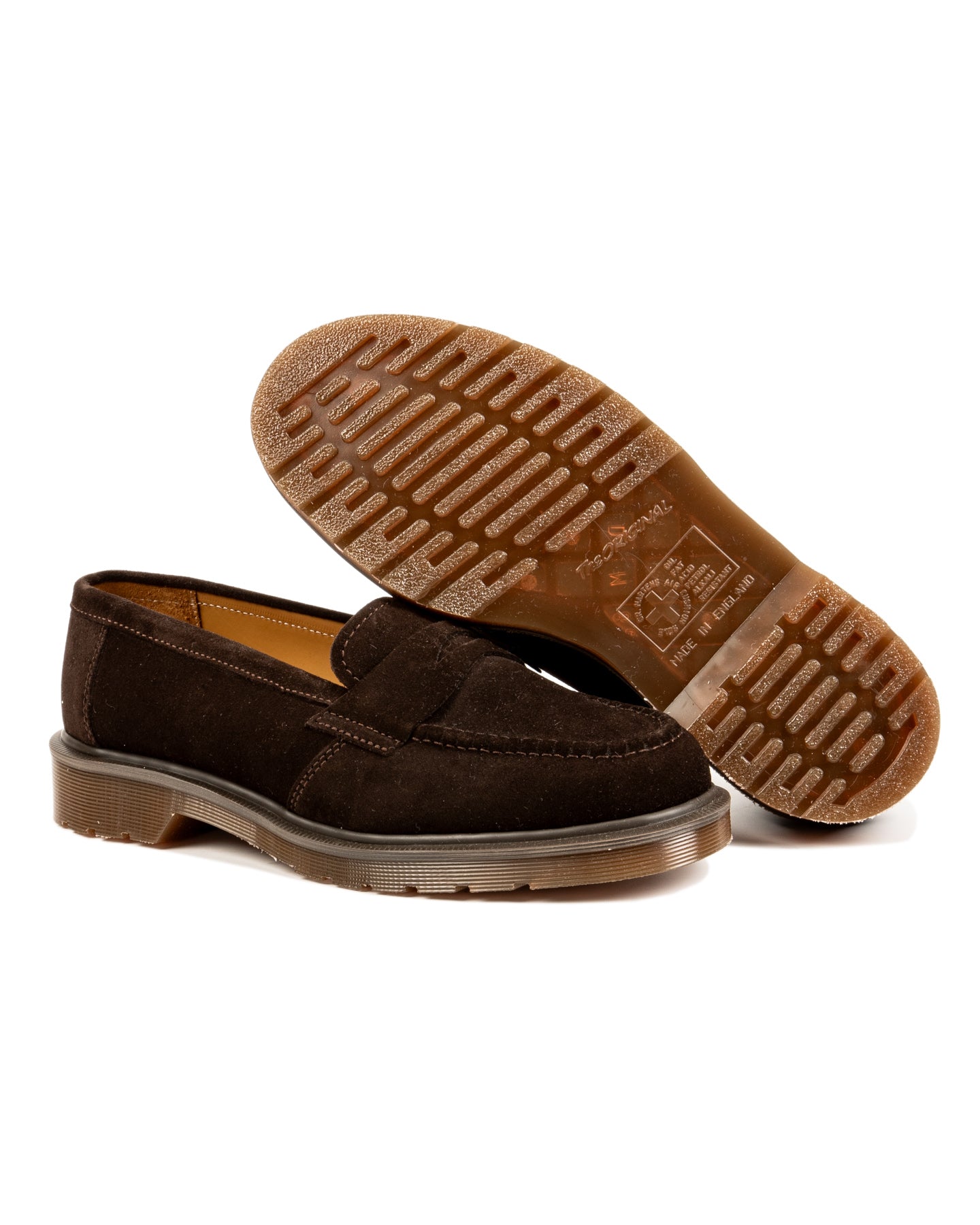 Dr. Martens Delapre Penny Loafer - Brindle Brown - Standard & Strange