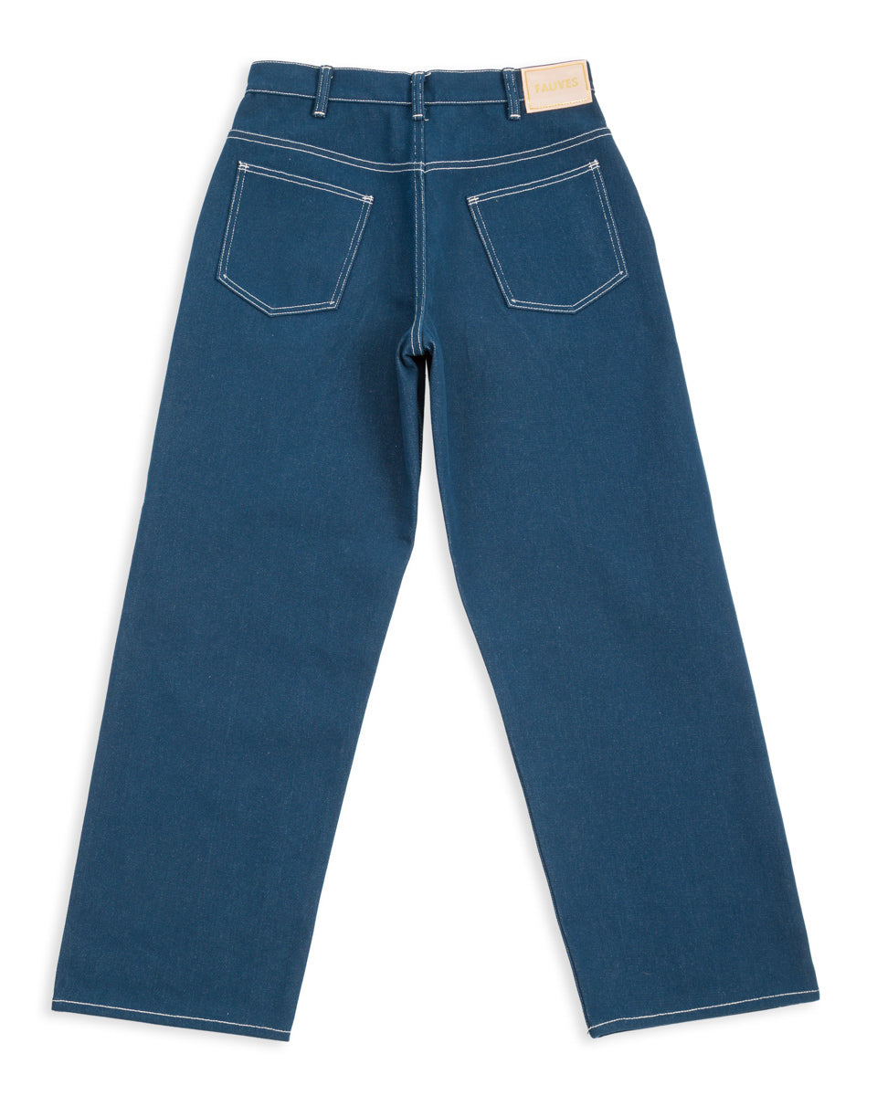 Fauves Ranch Pant II - Navy Denim - Standard & Strange