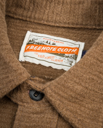 Freenote Wells Workshirt - Brushed Corduroy Tan - Standard & Strange