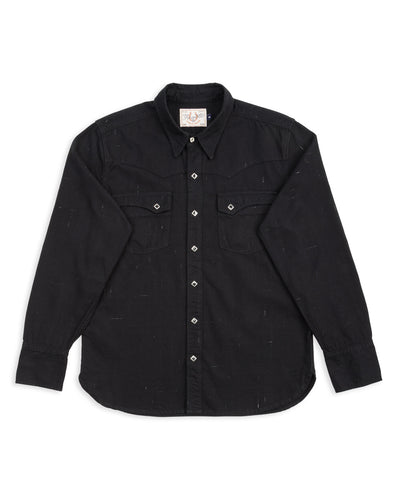 Freenote Calico Western Shirt - 9oz Black Ripstop - Standard & Strange