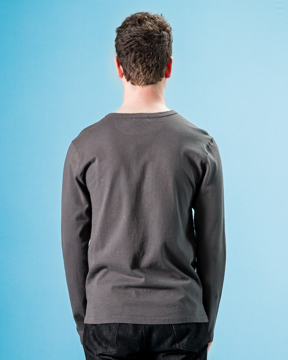 Freenote 13oz Henley L/S - Midnight - Standard & Strange