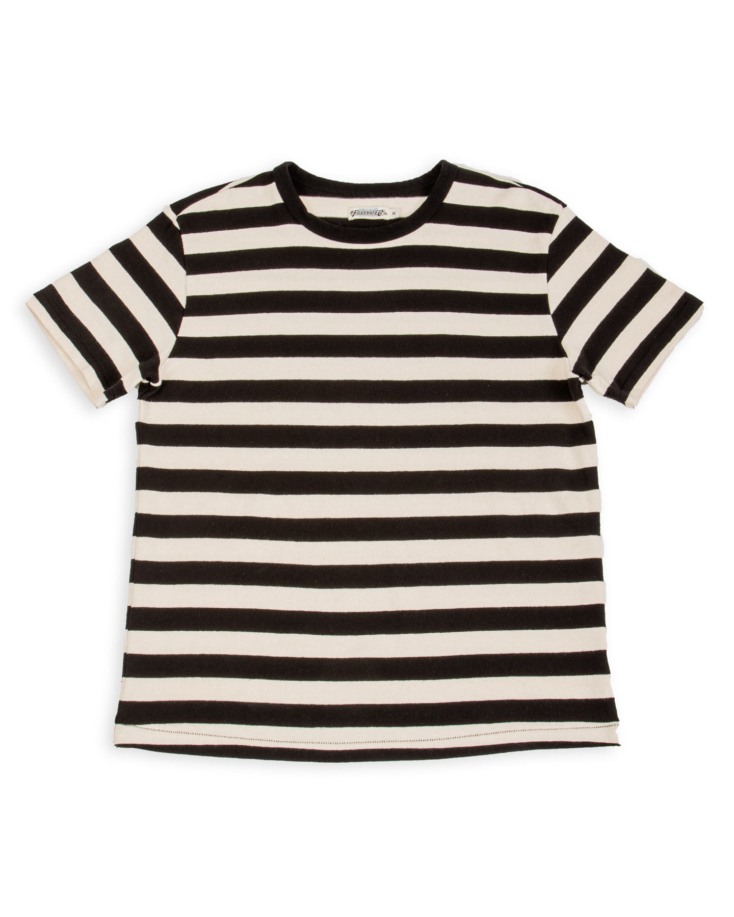 Freenote 13oz Shifter Tee - Natural/Black Stripe - Standard & Strange