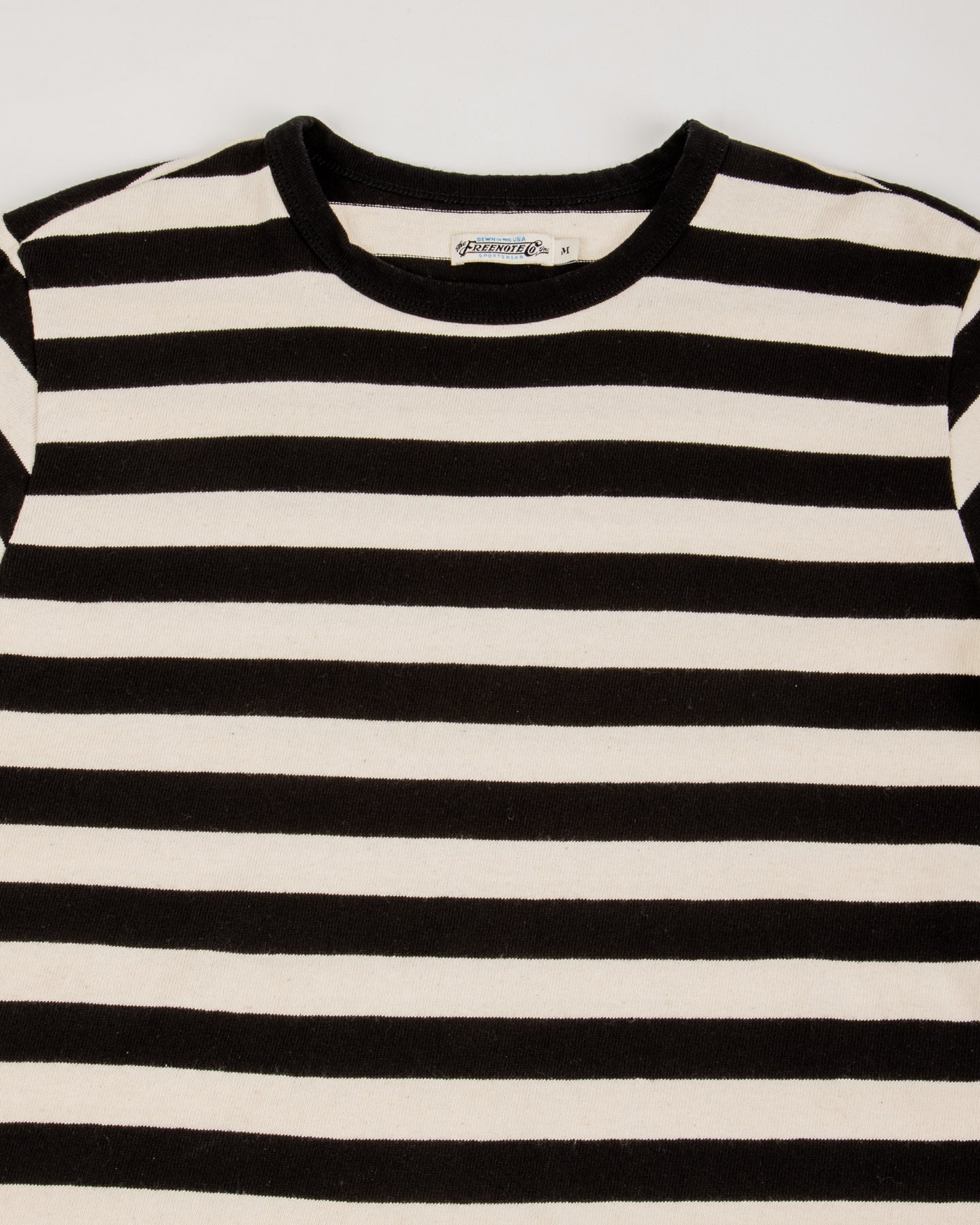 Freenote 13oz Shifter Tee - Natural/Black Stripe - Standard & Strange