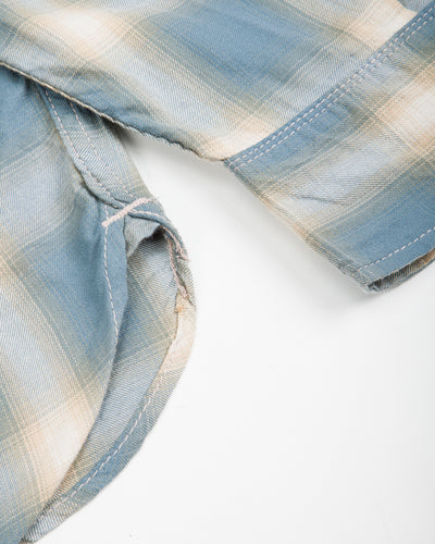 Freenote Bodie Shirt - Clear Blue Plaid - Standard & Strange