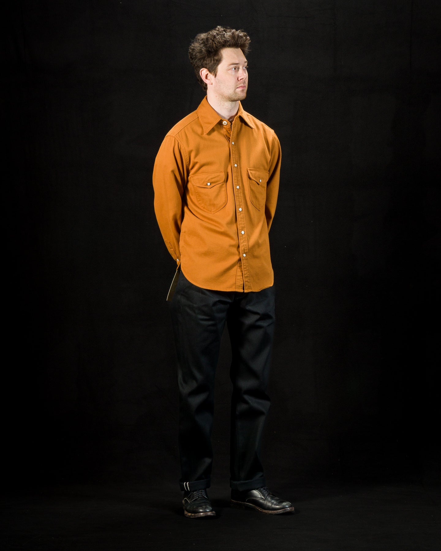 Freenote Bodie Shirt - Gold Twill - Standard & Strange