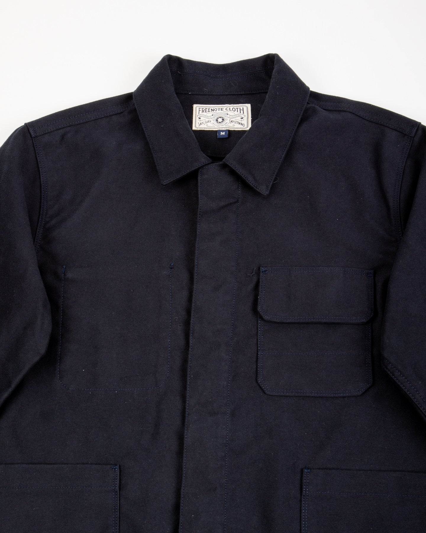 Freenote CC-1 Jacket - Navy Moleskin - Standard & Strange