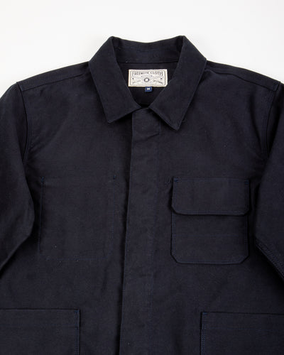 Freenote CC-1 Jacket - Navy Moleskin - Standard & Strange