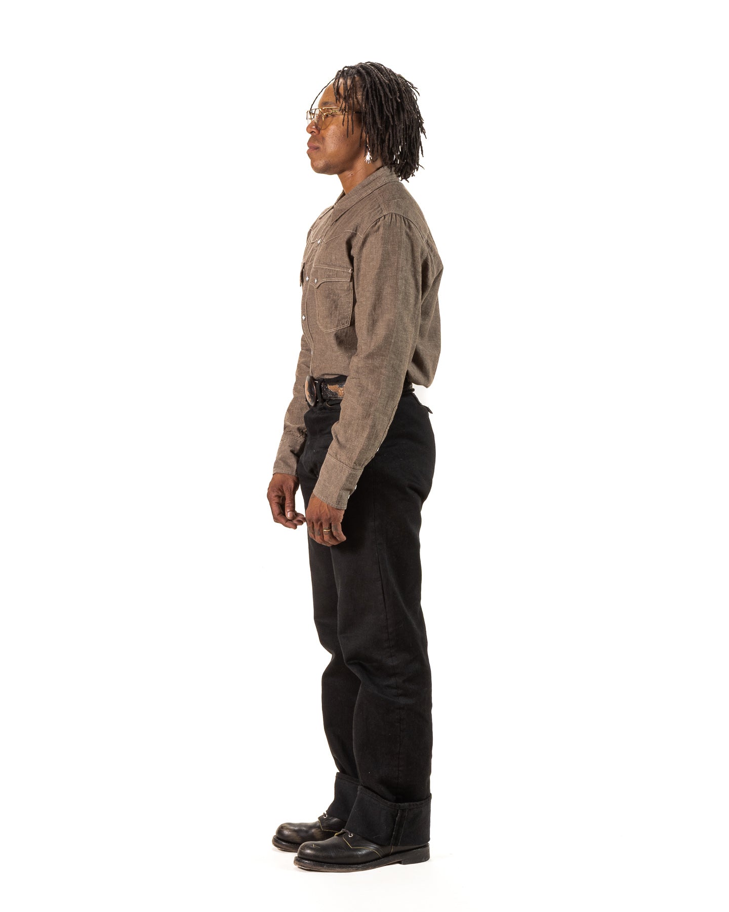 Freenote Calico Shirt - Dusty Brown - Standard & Strange