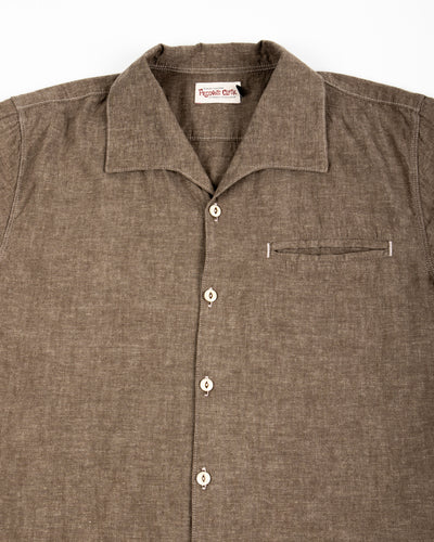 Freenote Cayucos S/S Shirt - Dusty Brown - Standard & Strange