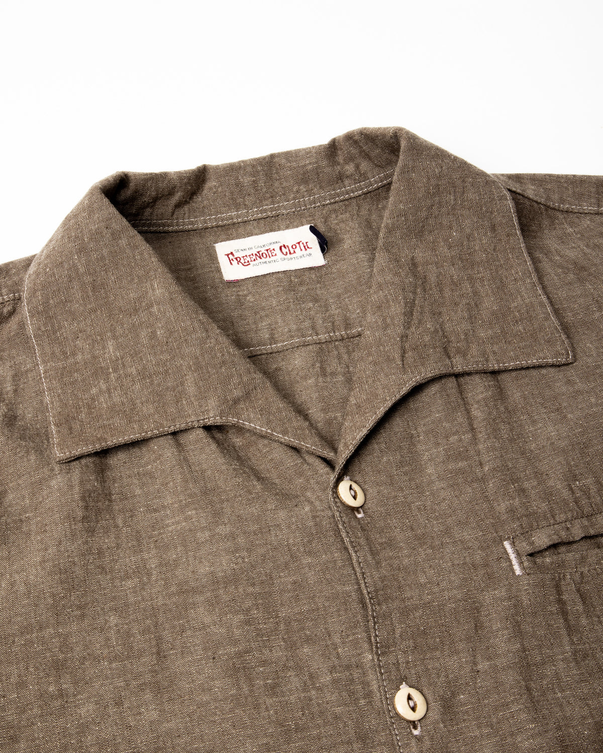 Freenote Cayucos S/S Shirt - Dusty Brown - Standard & Strange