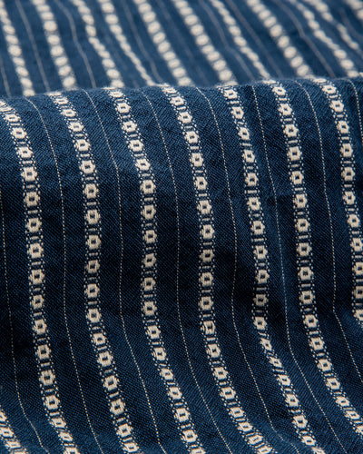 Freenote Cayucos S/S Shirt - Jacquard Navy - Standard & Strange