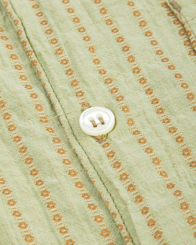 Freenote Cayucos S/S Shirt - Jacquard Sage - Standard & Strange