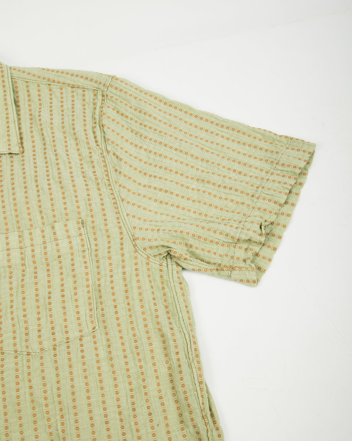 Freenote Cayucos S/S Shirt - Jacquard Sage - Standard & Strange