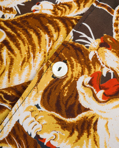Freenote Cayucos S/S Shirt - Painted Tiger - Standard & Strange