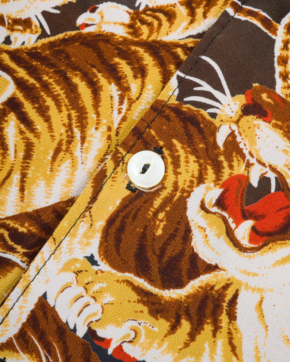 Freenote Cayucos S/S Shirt - Painted Tiger - Standard & Strange