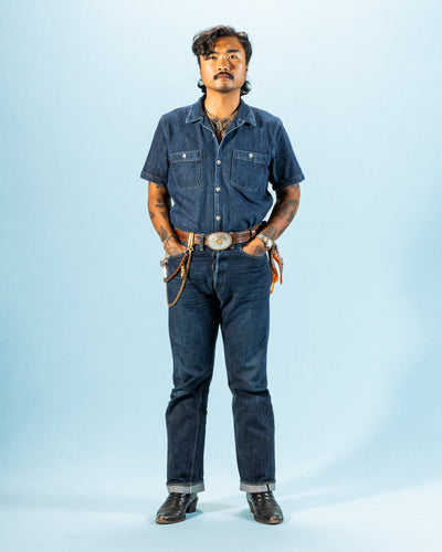 Freenote Dayton Shirt - Indigo - Standard & Strange