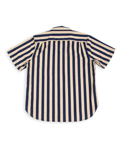 Freenote Dayton Shirt - Indigo Wide Stripe - Standard & Strange