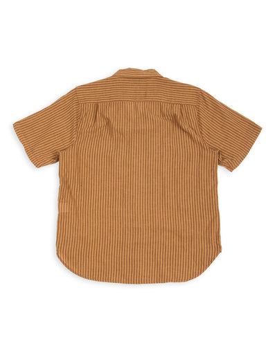 Freenote Dayton Shirt - Terracotta Stripe - Standard & Strange
