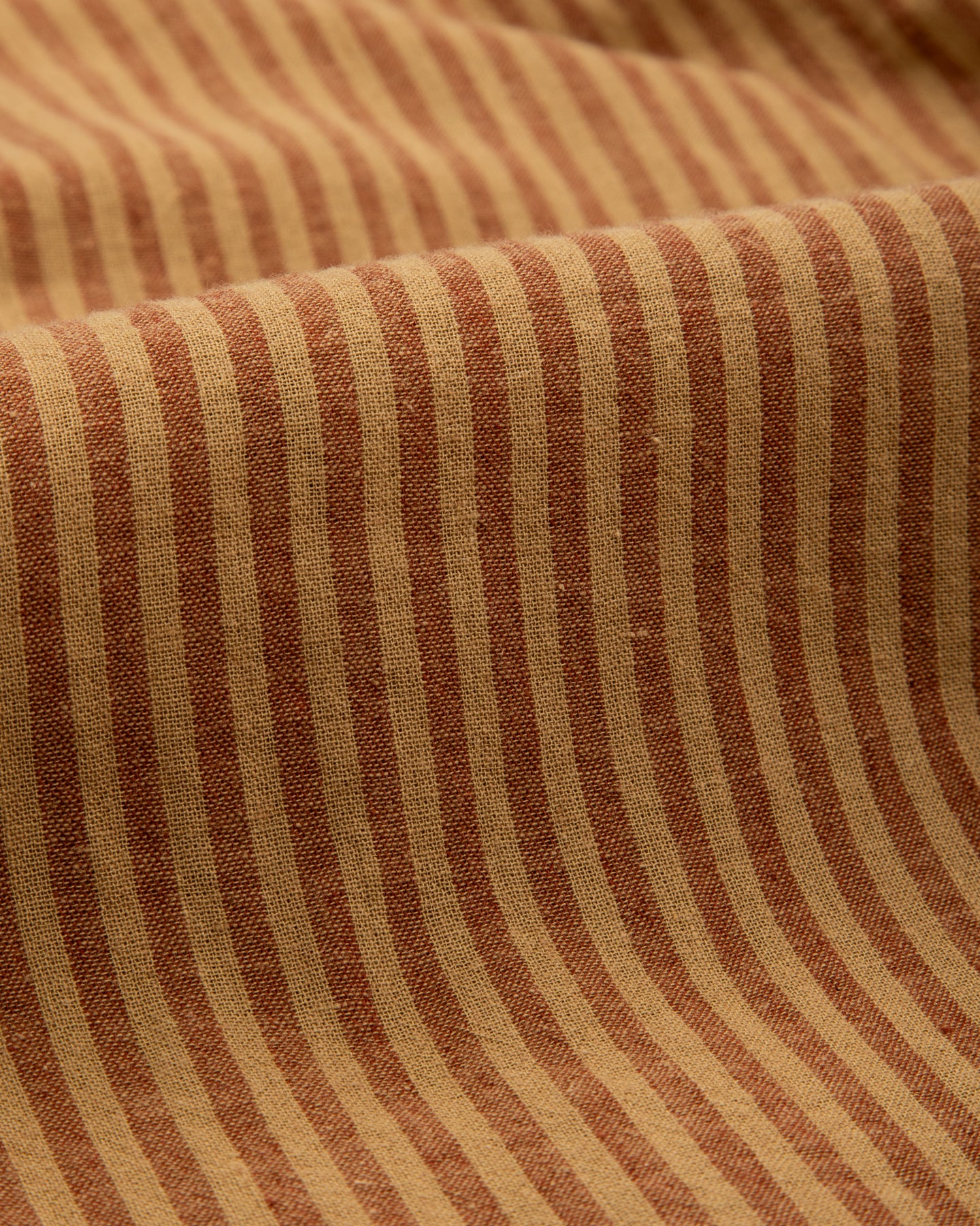 Freenote Dayton Shirt - Terracotta Stripe - Standard & Strange