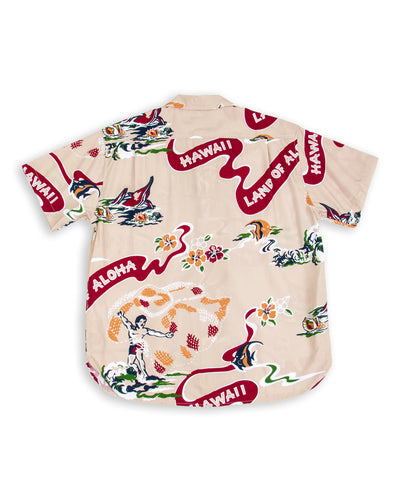 Freenote Hawaiian Shirt - Sand Aloha - Standard & Strange