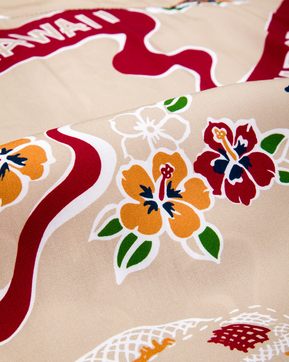 Freenote Hawaiian Shirt - Sand Aloha - Standard & Strange