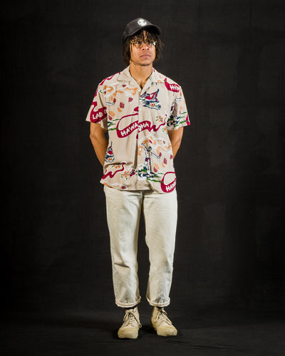 Freenote Hawaiian Shirt - Sand Aloha - Standard & Strange