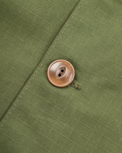 Freenote Midway CPO Shirt - Olive Ripstop - Standard & Strange