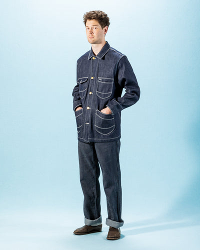Freenote Modesto Jacket - 11oz Rinsed Memphis Blue - Standard & Strange