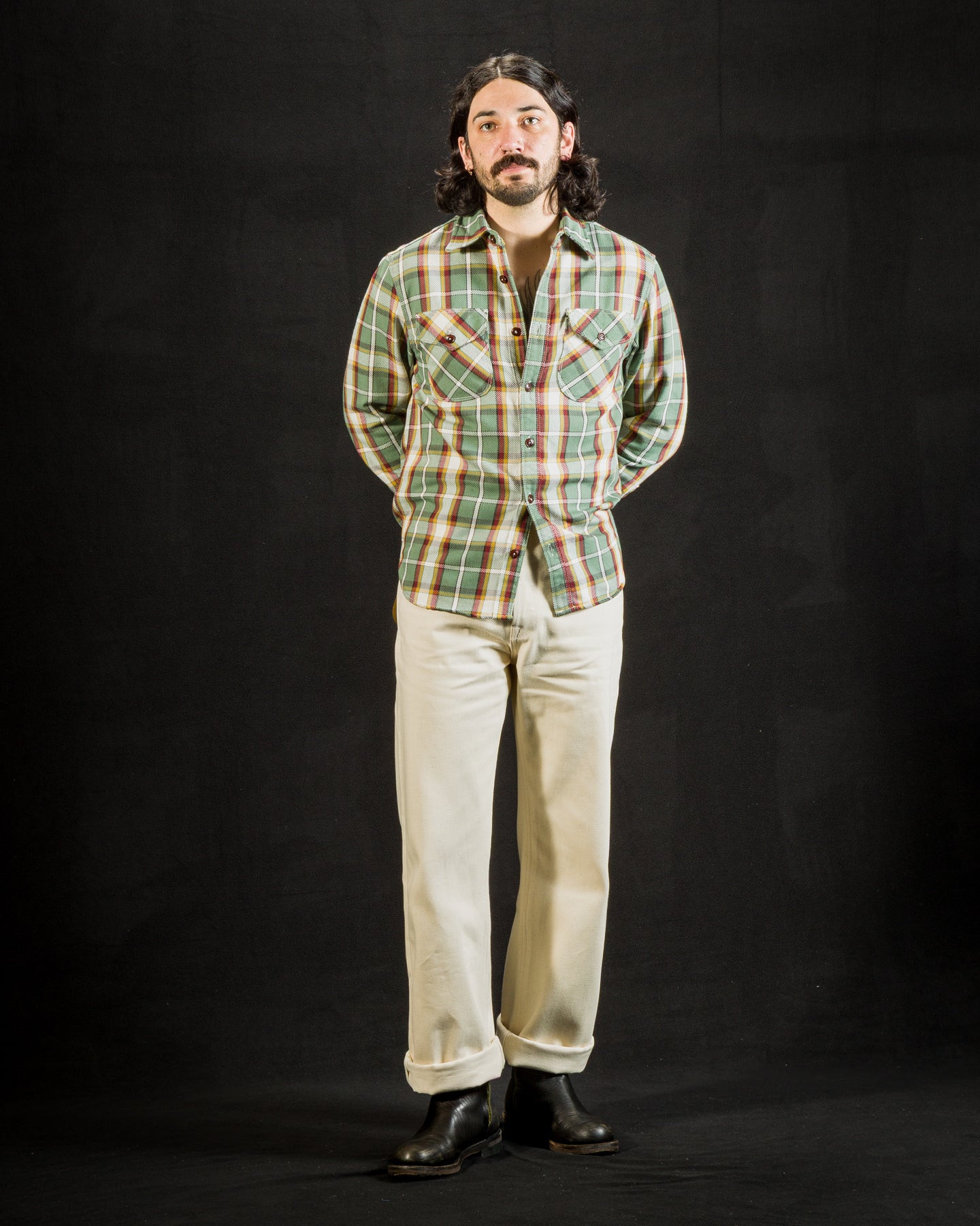 Freenote Modesto Straight Fit - 14oz Ecru Denim - Standard & Strange
