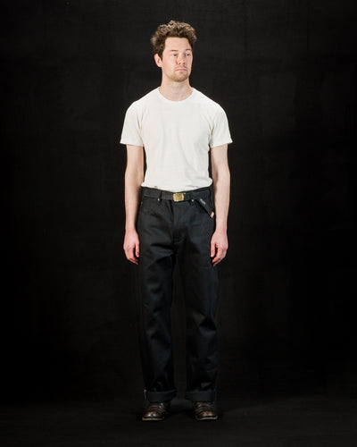 Freenote Modesto Straight Fit - 15.75oz Black/Black - Standard & Strange