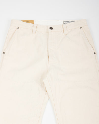 Freenote Ortega Pant - 13oz Natural Herringbone - Standard & Strange