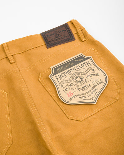 Freenote Portola Classic Taper - 15oz Duck Canvas - Standard & Strange