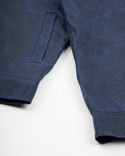 Freenote RJ-1 Jacket - Navy Waxed Canvas - Standard & Strange
