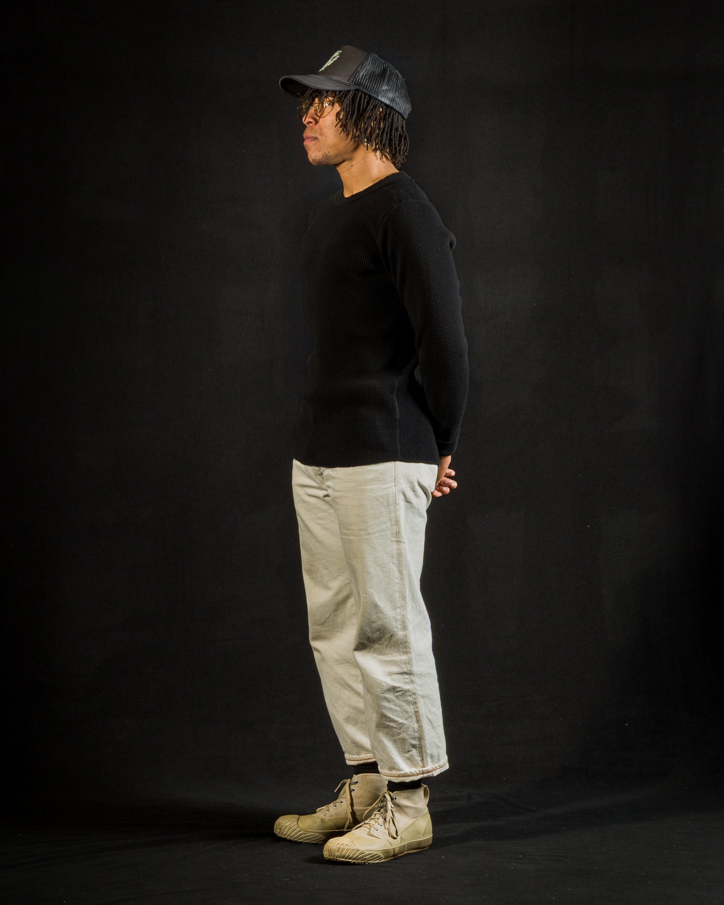 Freenote Thermal L/S - Black - Standard & Strange