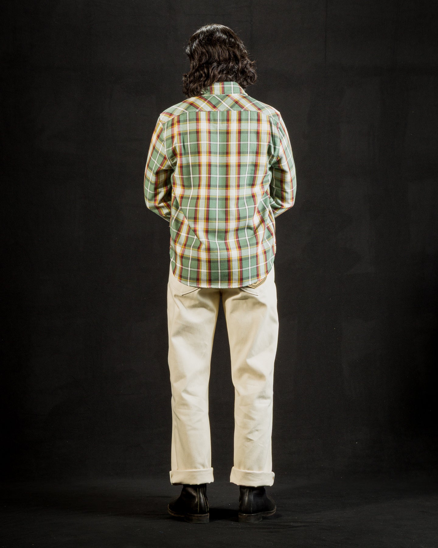 Freenote Wells Workshirt - Aloe Green Plaid - Standard & Strange