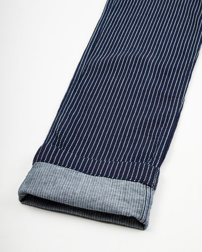 Freenote Western Pant - Blue Dobby Stripe - Standard & Strange
