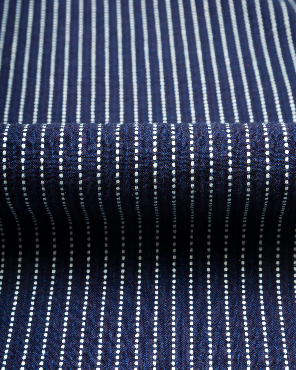 Freenote Western Pant - Blue Dobby Stripe - Standard & Strange