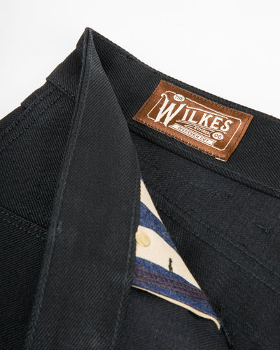 Freenote Wilkes Western - 15.75oz Black/Black - Standard & Strange