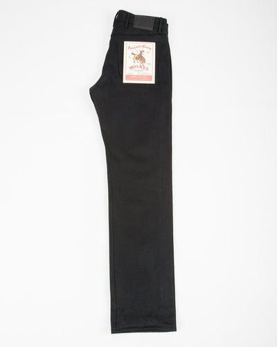 Freenote Wilkes Western - 15.75oz Black/Black - Standard & Strange