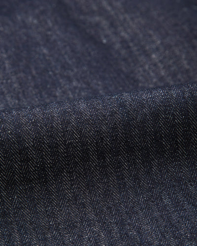 Freenote Yorba Zip S/S - Navy Herringbone - Standard & Strange