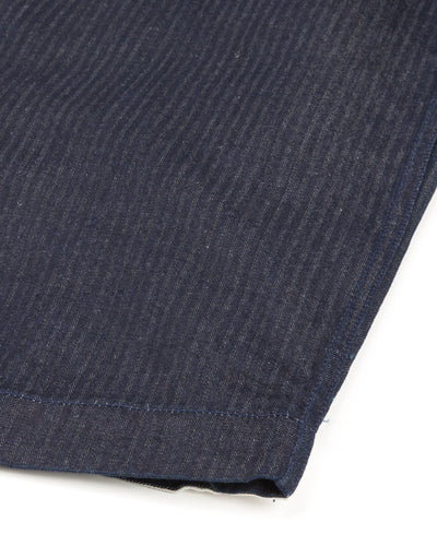 Freenote Yorba Zip S/S - Navy Herringbone - Standard & Strange