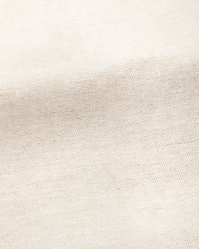 Freenote Yorba Zip S/S - White Herringbone - Standard & Strange