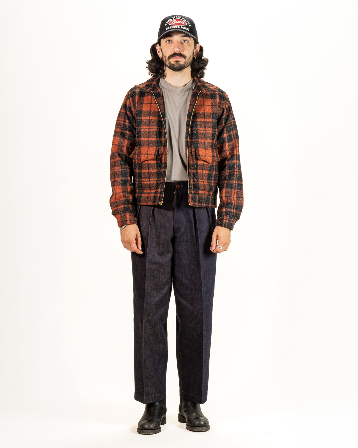 Freenote Alcorn Jacket - Picante Plaid Wool - Standard & Strange