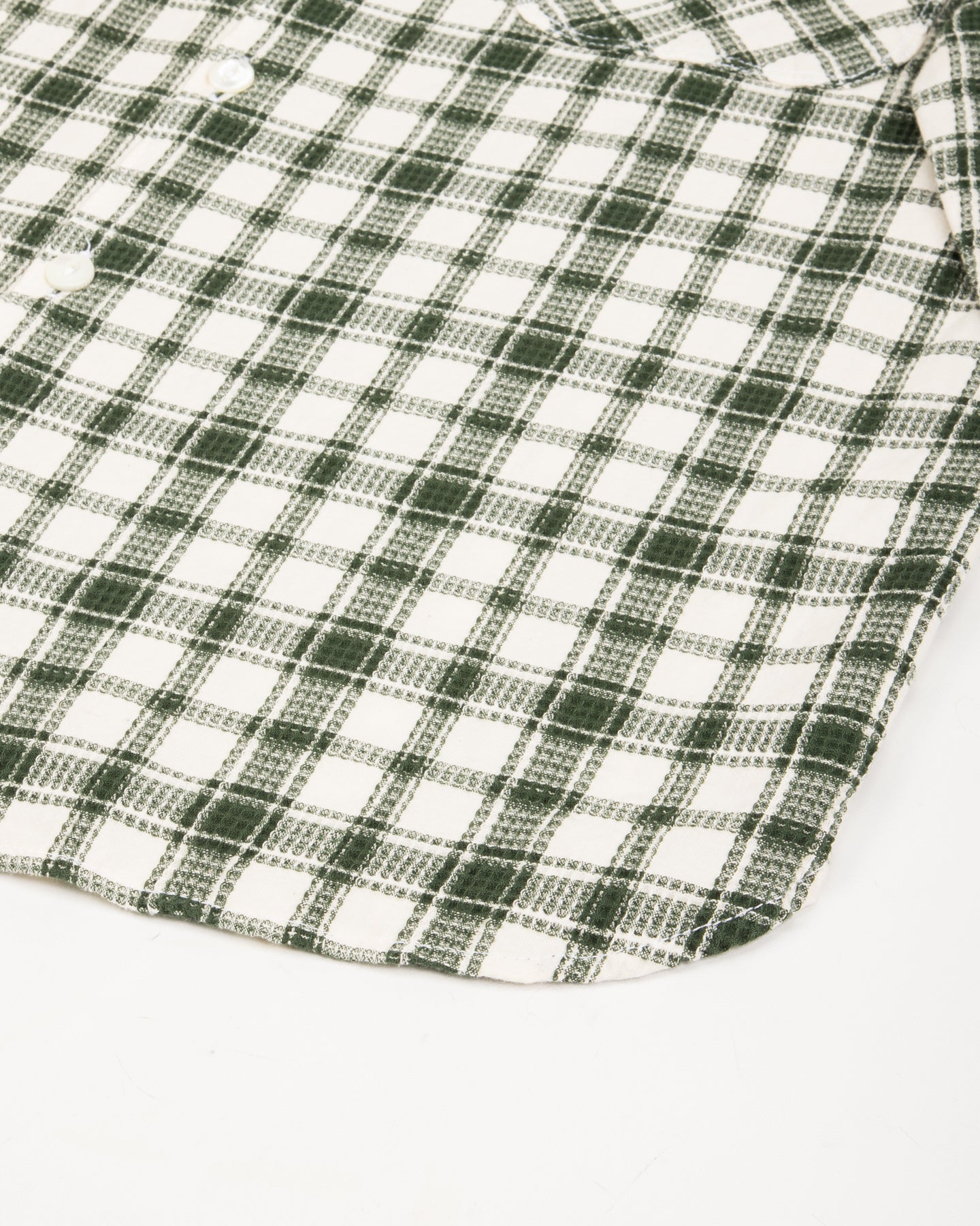 Freenote Benson Shirt - Cactus Green Plaid - Standard & Strange