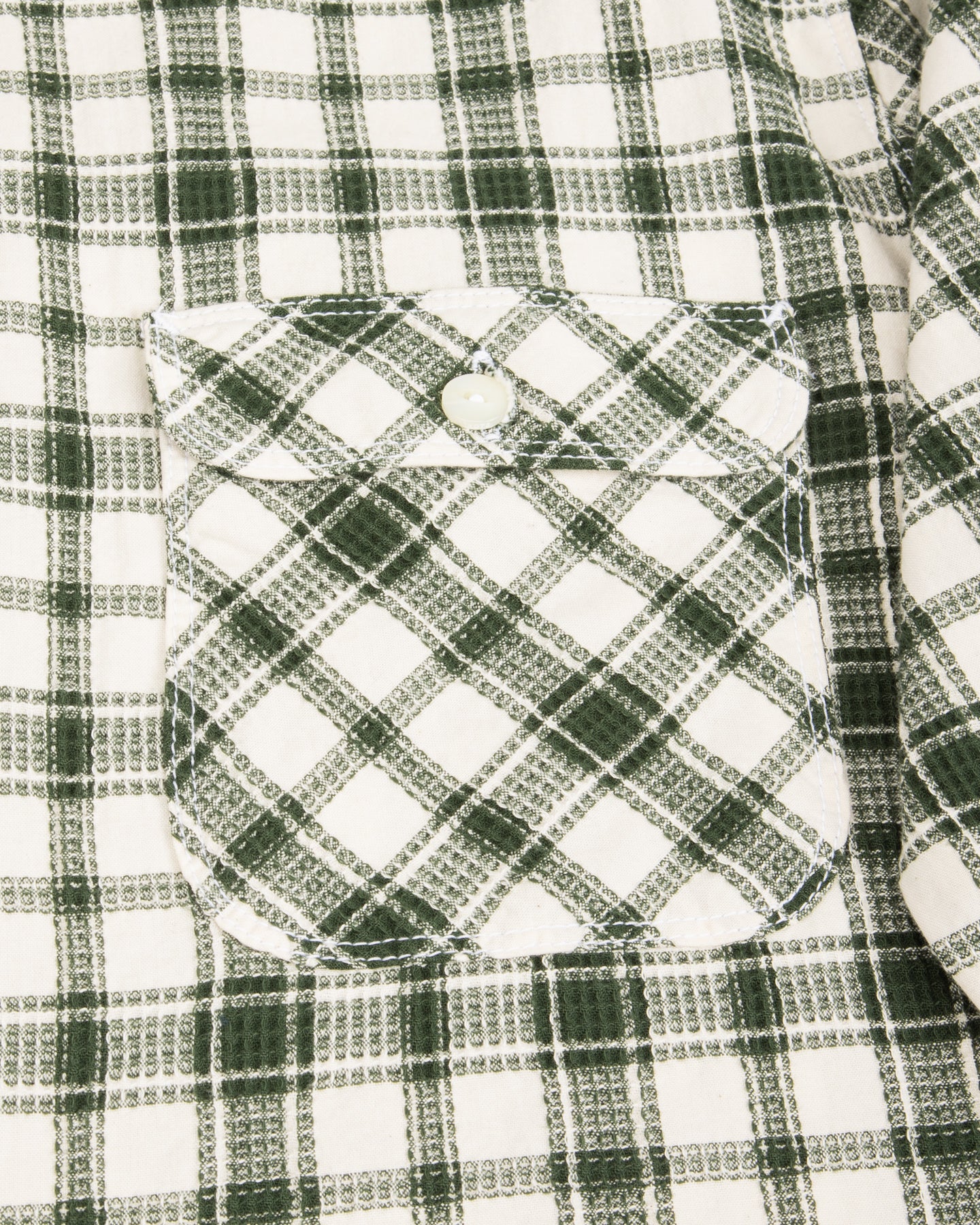 Freenote Benson Shirt - Cactus Green Plaid - Standard & Strange