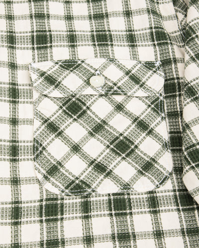 Freenote Benson Shirt - Cactus Green Plaid - Standard & Strange
