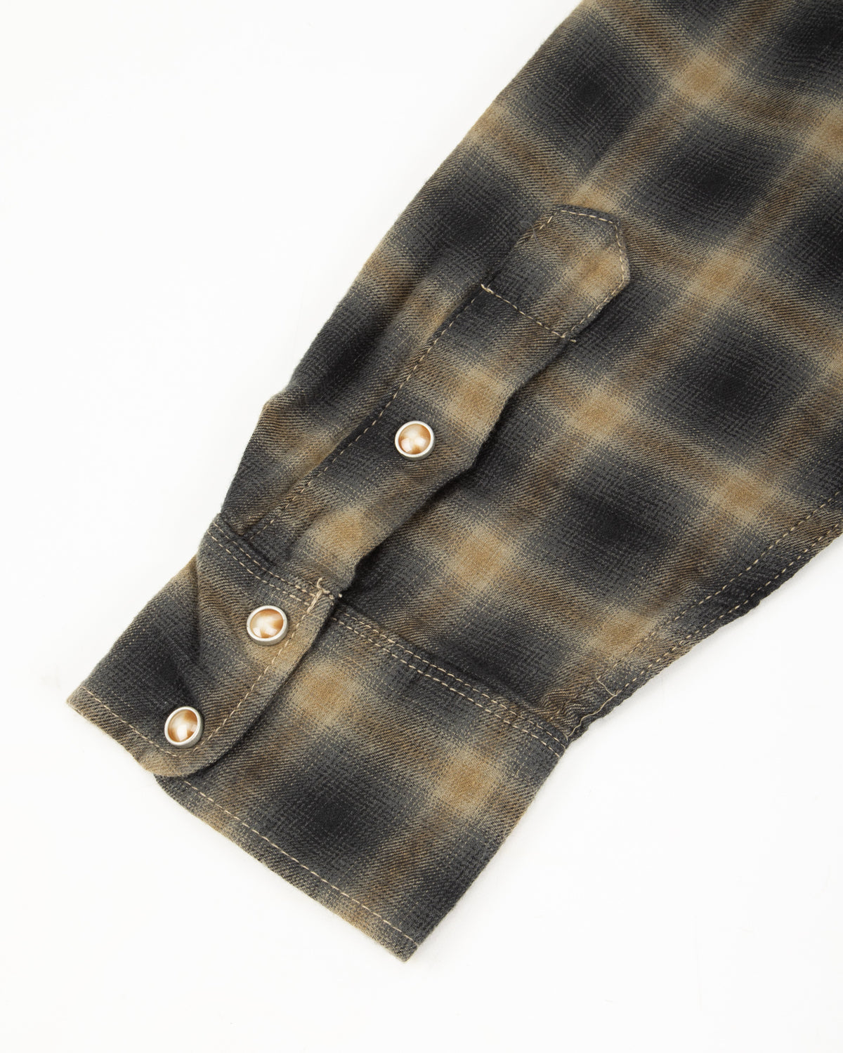 Freenote Bodie Shirt - Navy Shadow Plaid - Standard & Strange