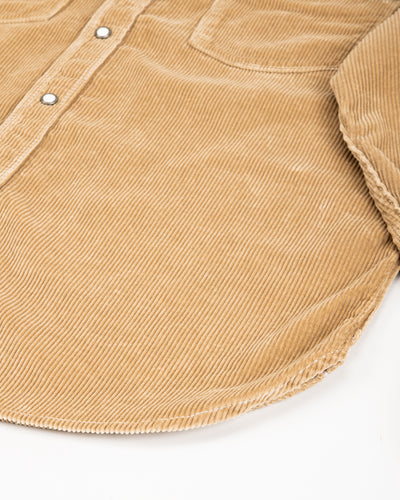 Freenote Calico Western Shirt - Tan Corduroy - Standard & Strange